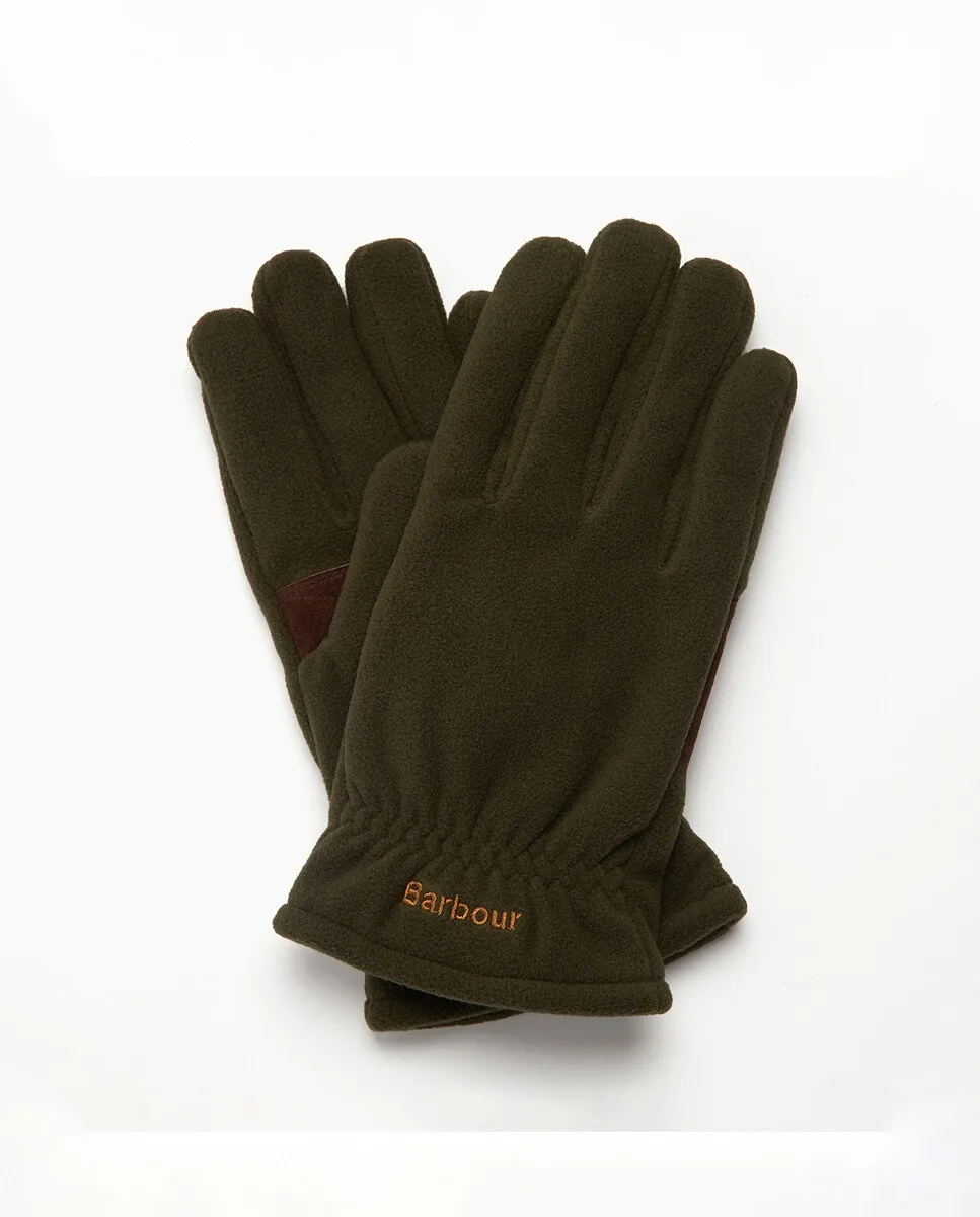 

Флисовая перчатка Barbour, зеленый