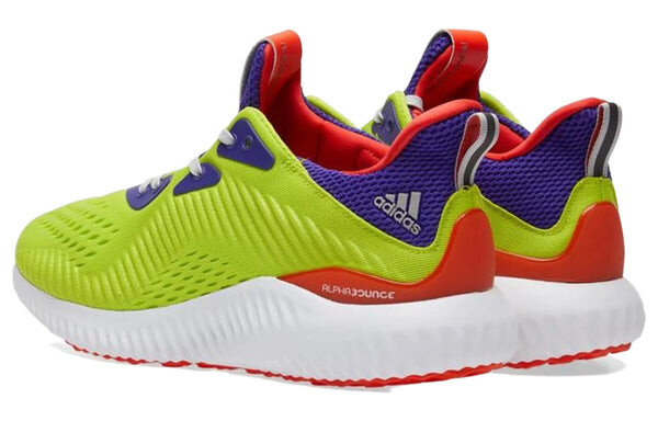 Кроссовки kolor x alphabounce Adidas, белый — фото 3