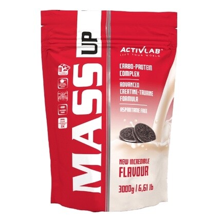 

Печенье Mass Up 3 кг - Высококалорийный гейнер для набора массы Activlab