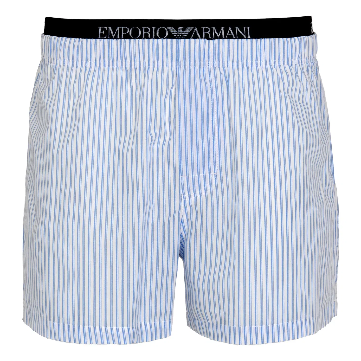 Боксеры из хлопка Emporio Armani, светло-голубой — фото 2