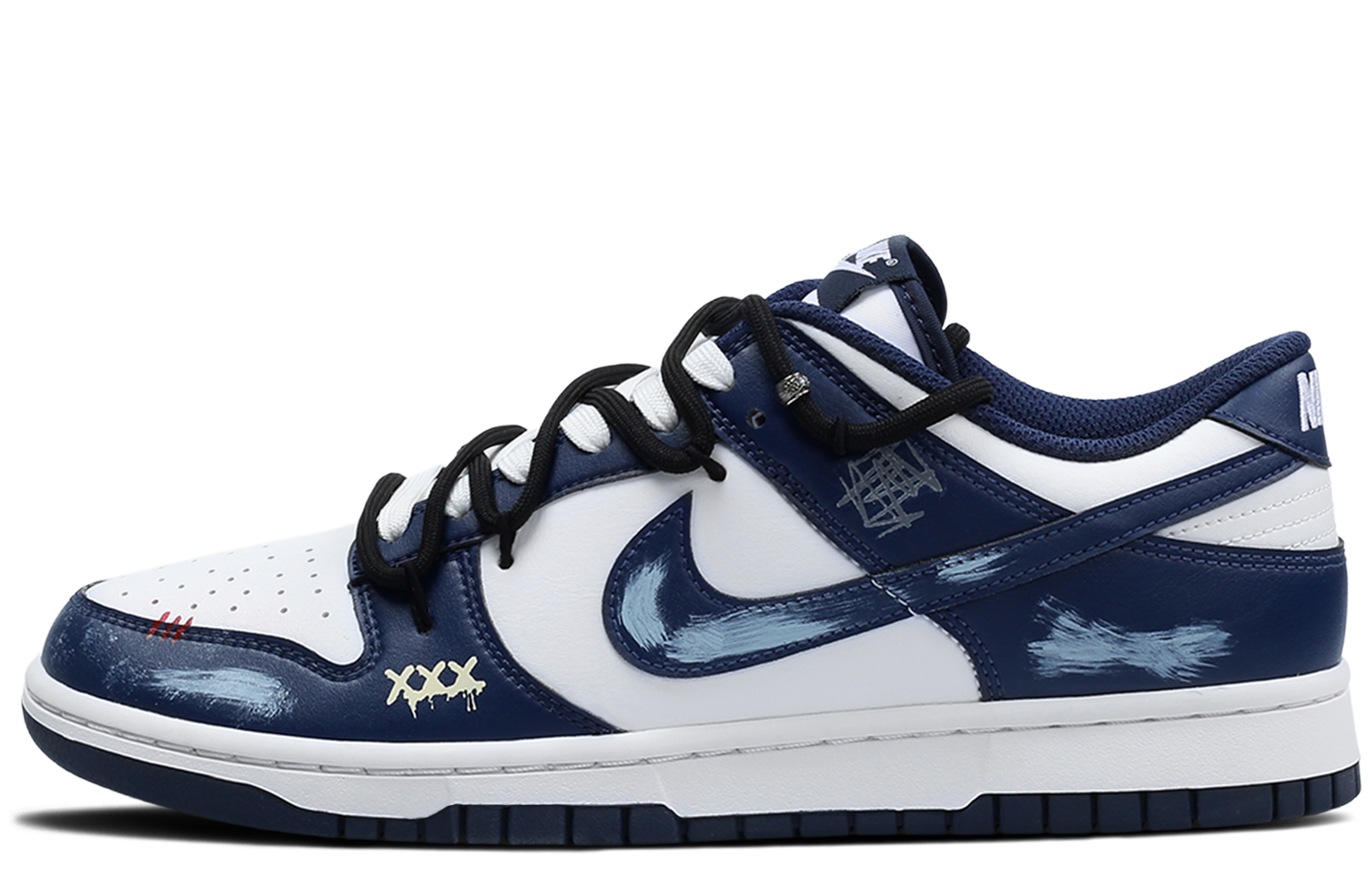 

Nike Кроссовки для скейтбординга Dunk, износостойкие, синие, мужские
