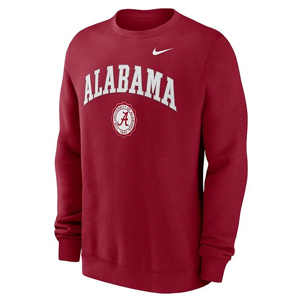 Мужской свитшот с арочной эмблемой Alabama Crimson Tide Nike — фото 3
