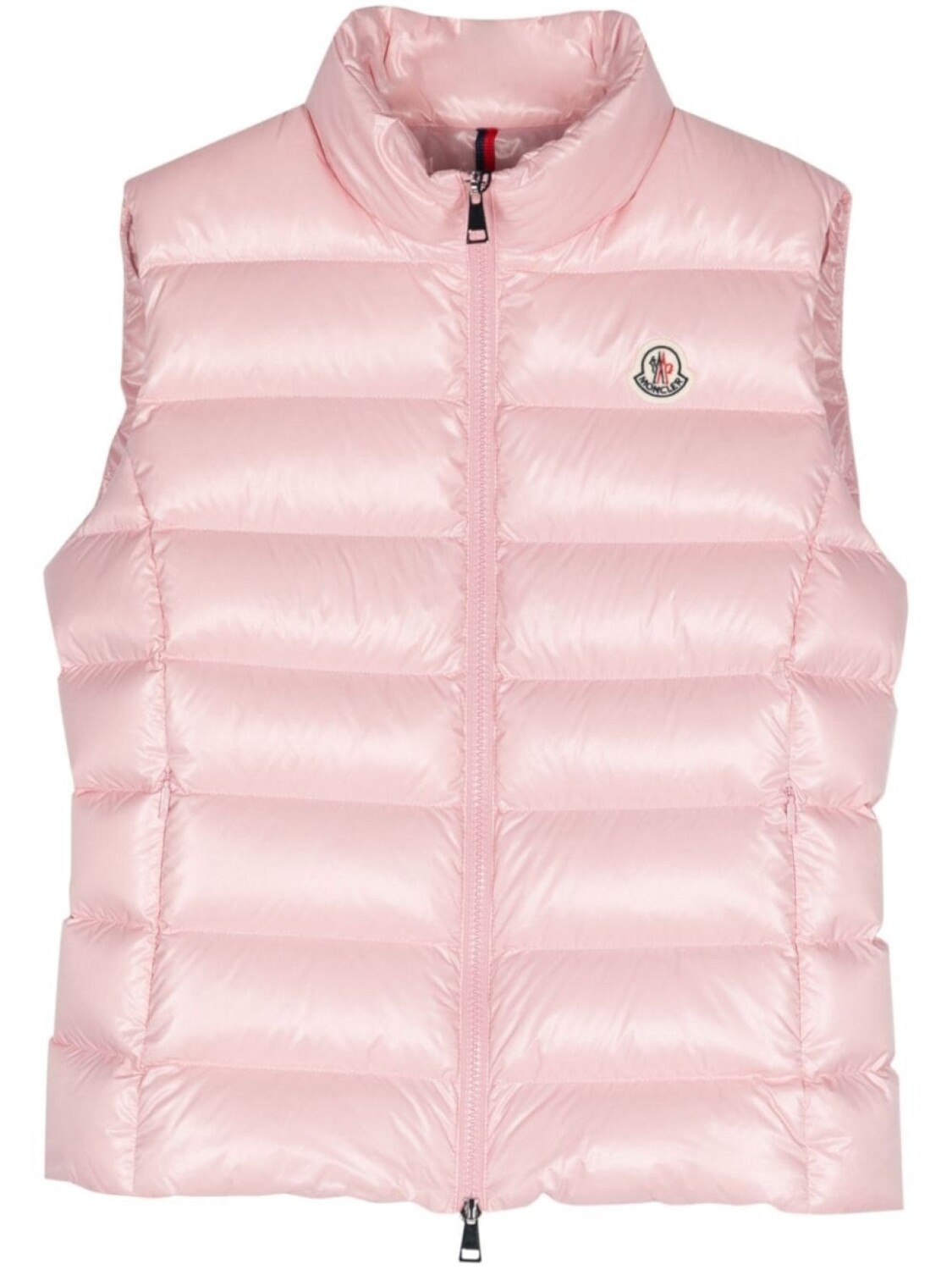 

Moncler дутый жилет Ghany, розовый