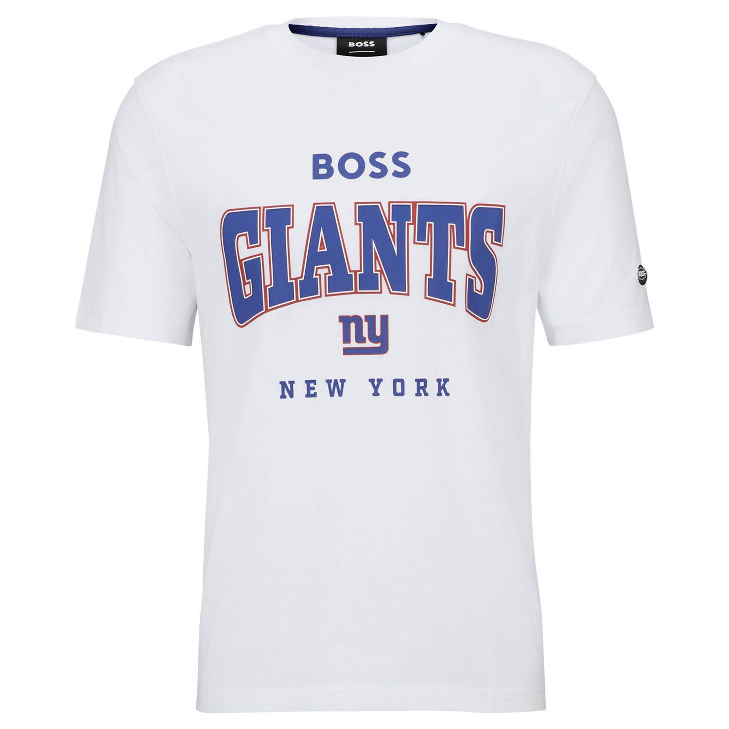 

Мужская белая футболка BOSS X NFL New York Giants Huddle, Белый, Мужская белая футболка BOSS X NFL New York Giants Huddle