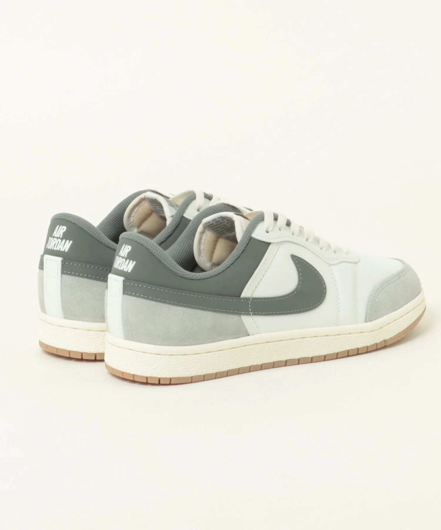 Мужские кроссовки из натуральной кожи Air Jordan Skyline Low LE JORDAN BRAND белые — фото 2