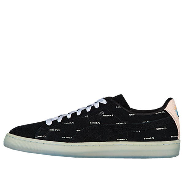 

Кроссовки dolphin x suede v2 'black pink' Puma, черный