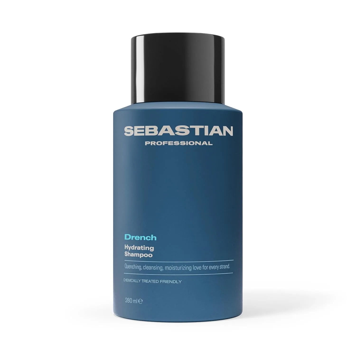 Увлажняющий шампунь Sebastian Professional Drench | Глубокое увлажнение для волос, подвергшихся химической обработке | 273 мл (1 упаковка)
