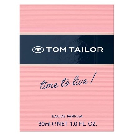 Tom Tailor Women'S Perfume Time To Live! 30ml - Fruity Feminine Eau De Parfum With Notes Of Mandarin, Lemon & Sweet Green Lily Of The Valley - Casual And Unique — фото 3