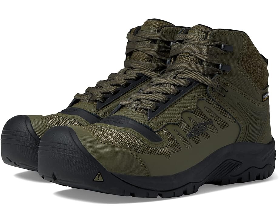 

Ботинки KEEN Utility Reno Mid KBF WP, цвет Dark Olive/Black