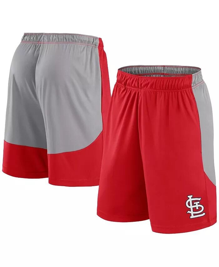 

Мужские шорты St. Louis Cardinals Go Hard красного/серого цвета Fanatics