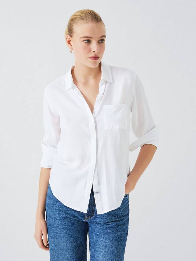 

Хлопковая рубашка Hunter Rails, White