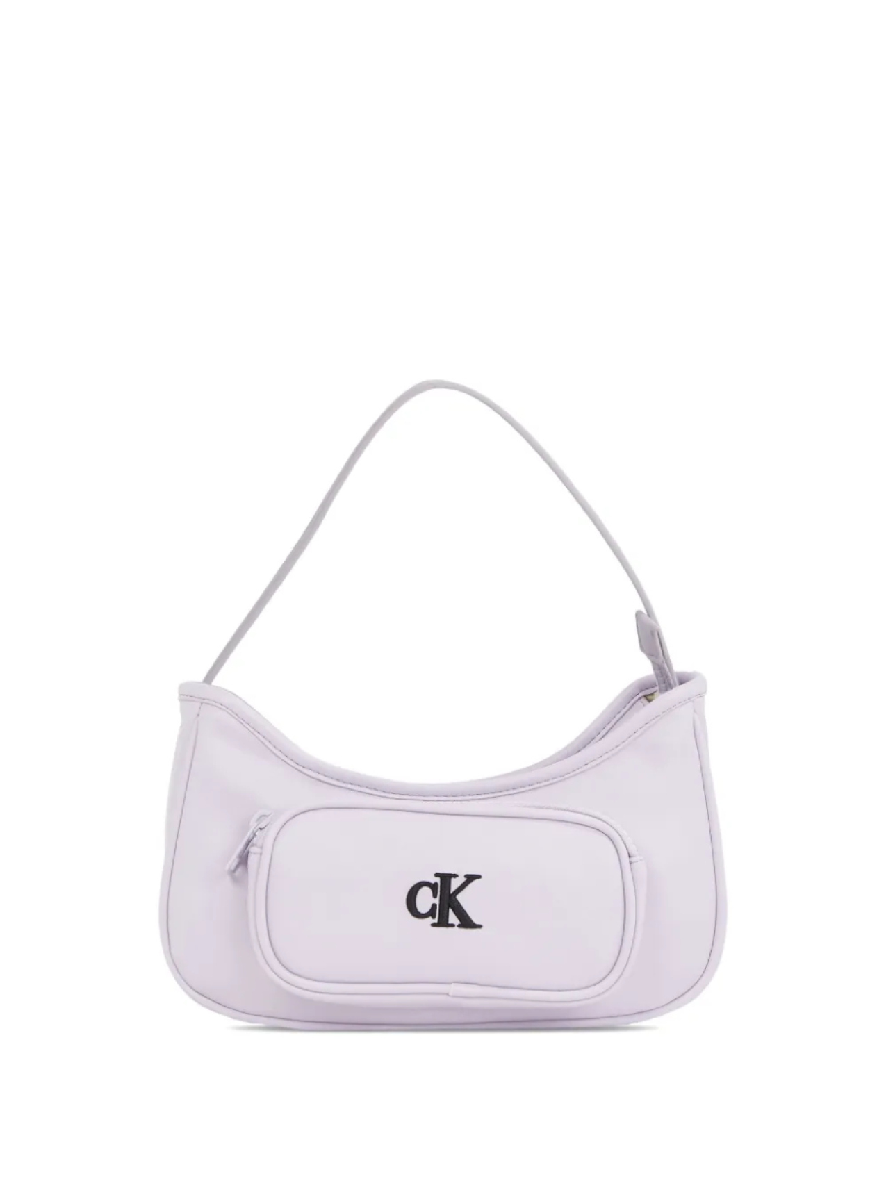 

Сумка через плечо с нашивкой-логотипом Calvin Klein Kids, фиолетовый