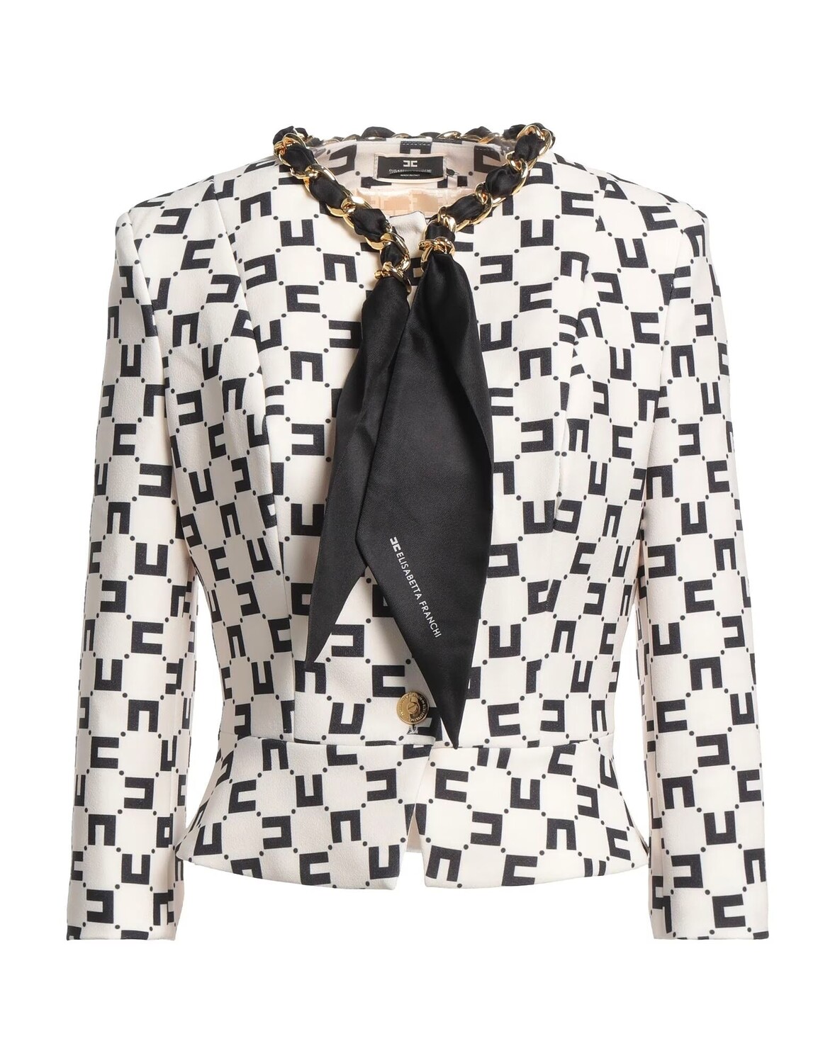 

Куртка Elisabetta Franchi, белый