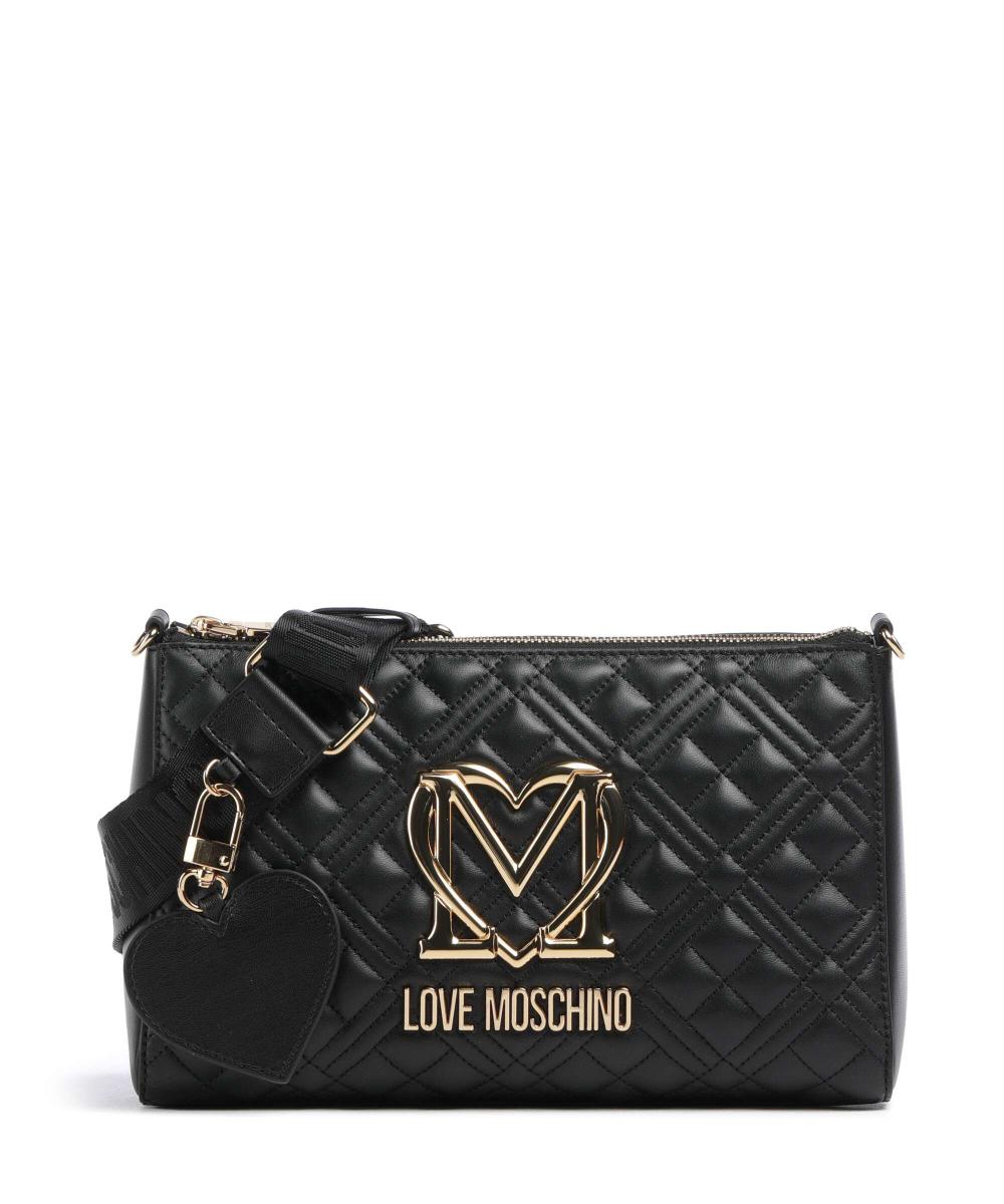 

Сумка через плечо Allure из кожи наппа полиуретан Love Moschino, черный