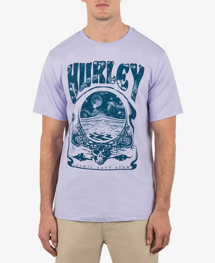 

Мужская футболка с коротким рукавом Cosmic Hurley, фиолетовый