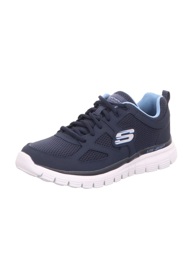 

Кроссовки Burns "agoura" кожаные детали сетка Skechers, синий