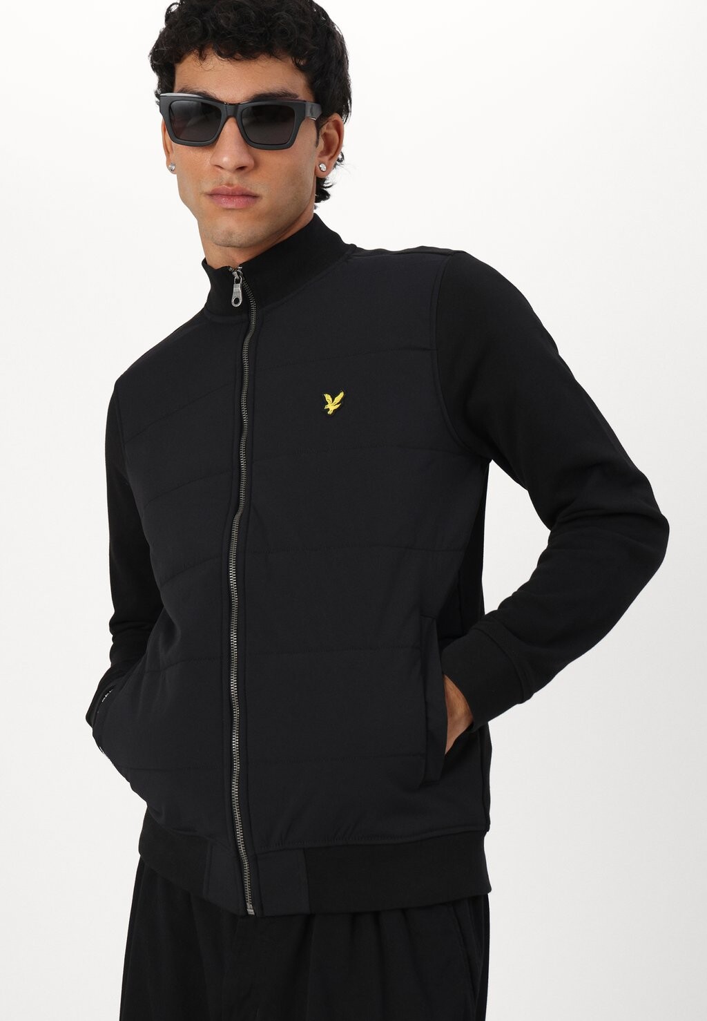 

Летняя куртка HYBRID TRACK JACKET Lyle & Scott, черный
