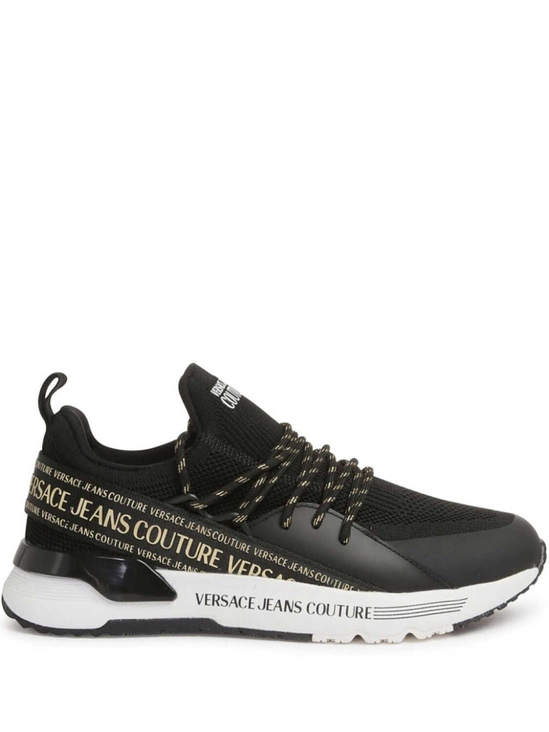 Versace Jeans Couture динамичные кроссовки, черный