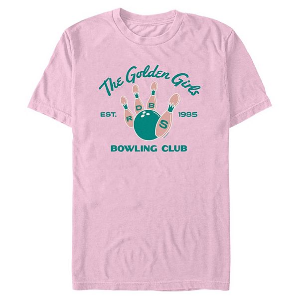 

Футболка с принтом Men's the golden girls bowling club est 1985 Licensed Character