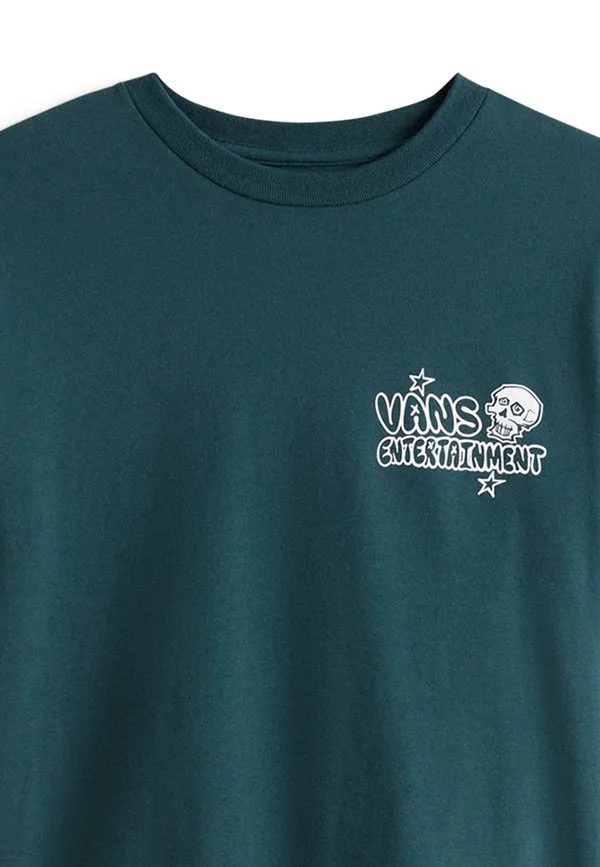 Развлечения. футболка с принтом. Vans, Medium Green — фото 3