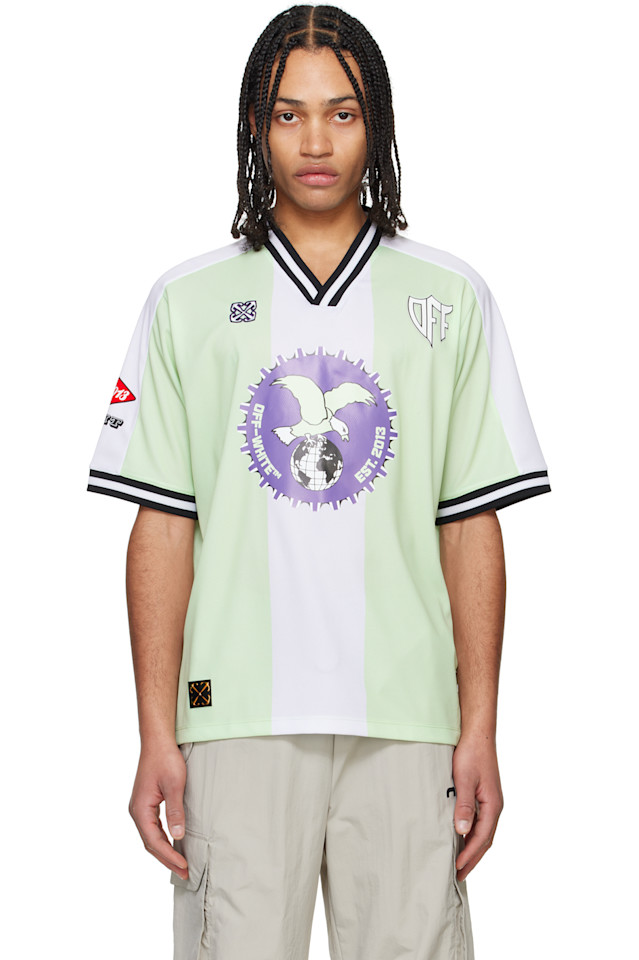

Футболка Cap 23 Off-White, цвет lime cream