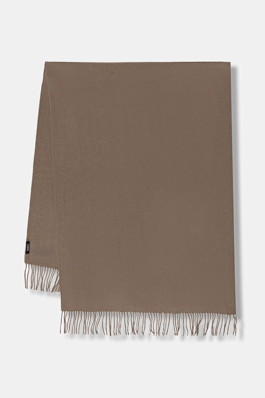 

Шерстяной шарф Answear.Lab, коричневый