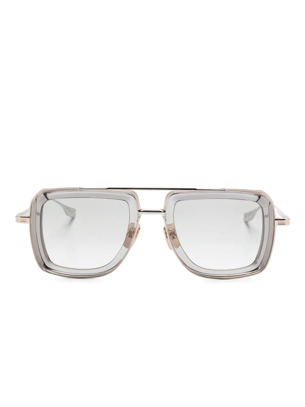 

Солнцезащитные очки-пилоты Dita Eyewear, серебряный