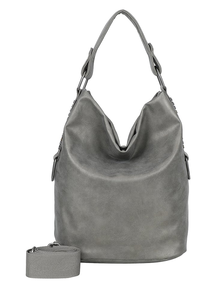 

Fritzi aus Preußen Сумка через плечо «Ольга» серого цвета - (Ш)27 x (В)37 x (Г)17 см