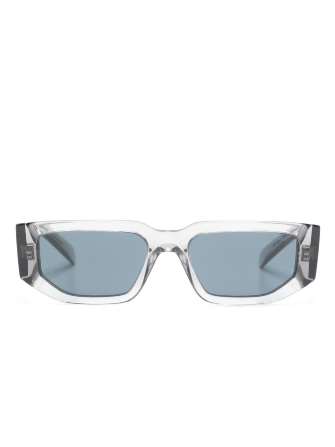 

Солнцезащитные очки в прямоугольной оправе Prada Eyewear, серые