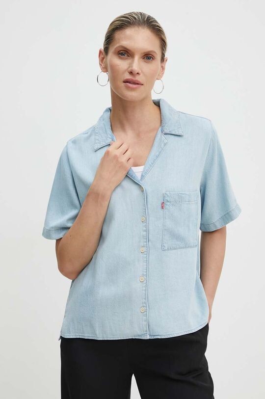 

Джинсовая рубашка Levi's, синий