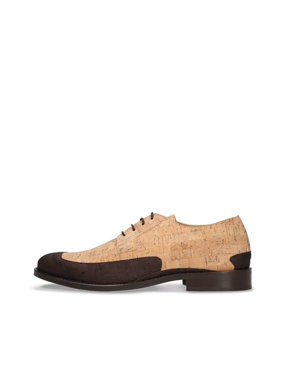 

Туфли на шнуровке nae Vegan Shoes Emil, цвет Brown/Cappuccino