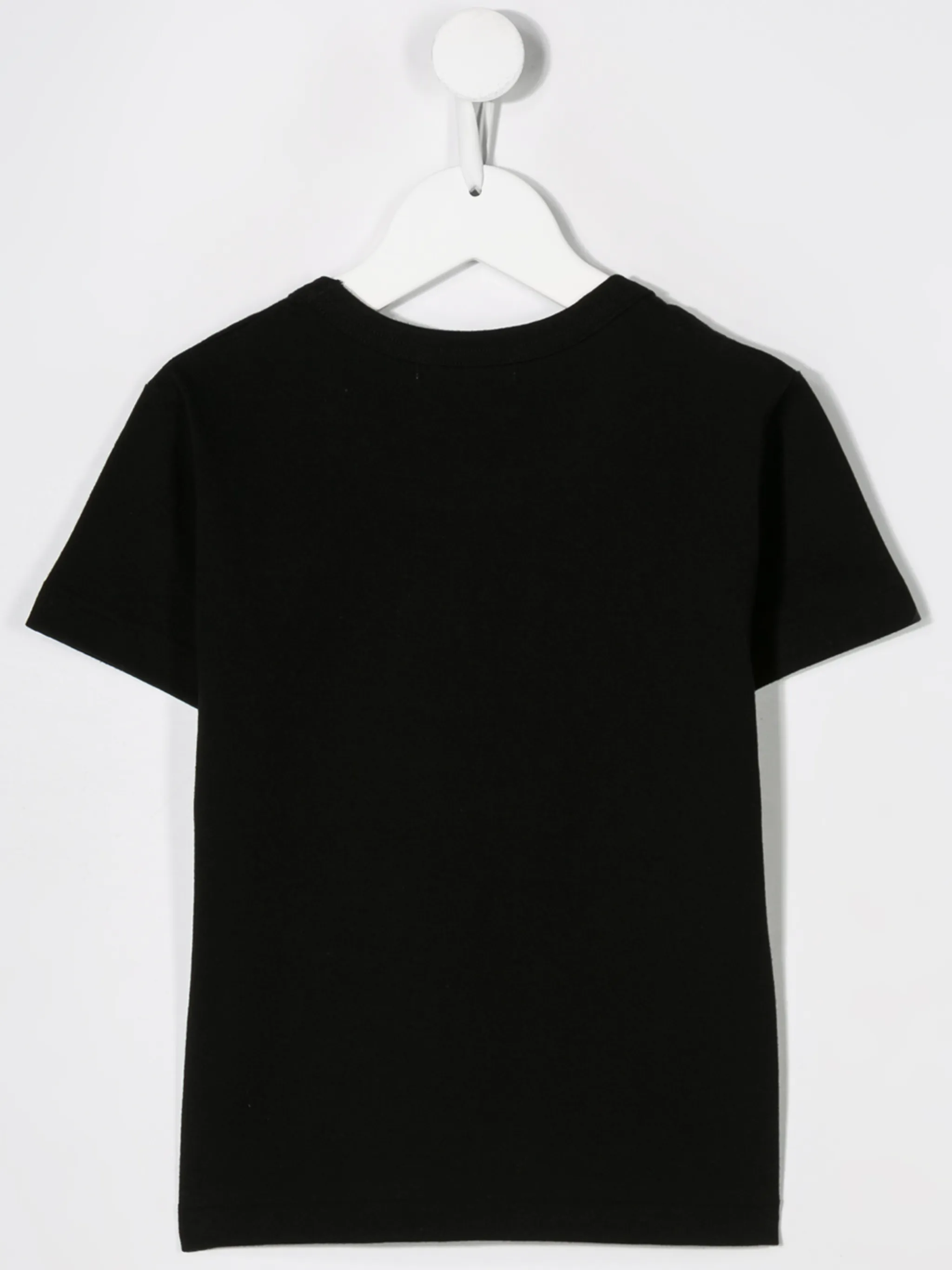 Футболка с нашивкой-логотипом Comme Des Garçons Play Kids, черный — фото 2