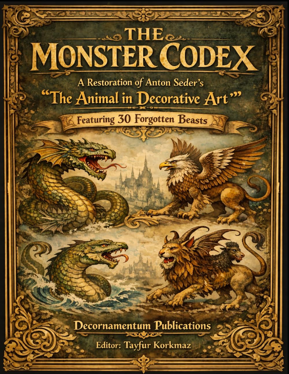 

The Monster Codex: Anton Seder’s Forgotten Beasts: 30 Lost Plates from The Animal in Decorative Art (Historical and Forgotten Decorative Arts and ... Edition for Art and Craft Projects) (Independently published)