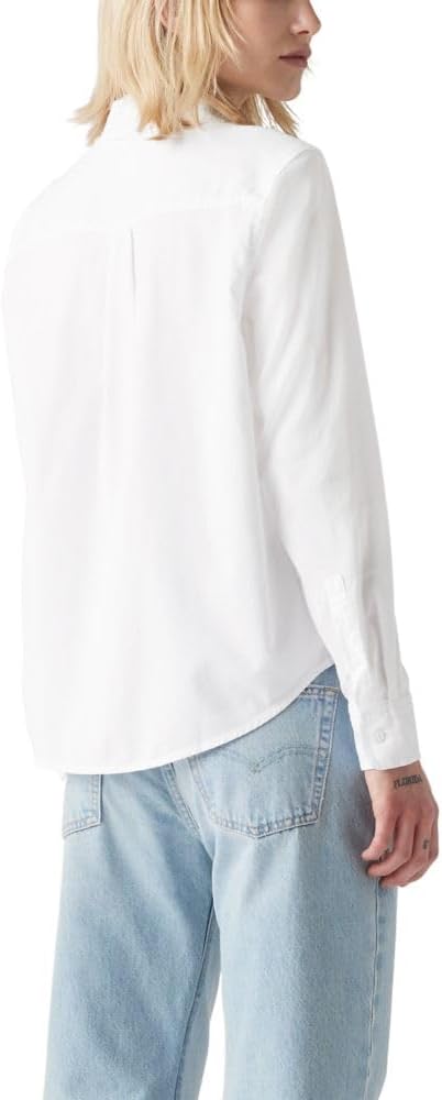 

Женская классическая рубашка на пуговицах Levi's, Bright White