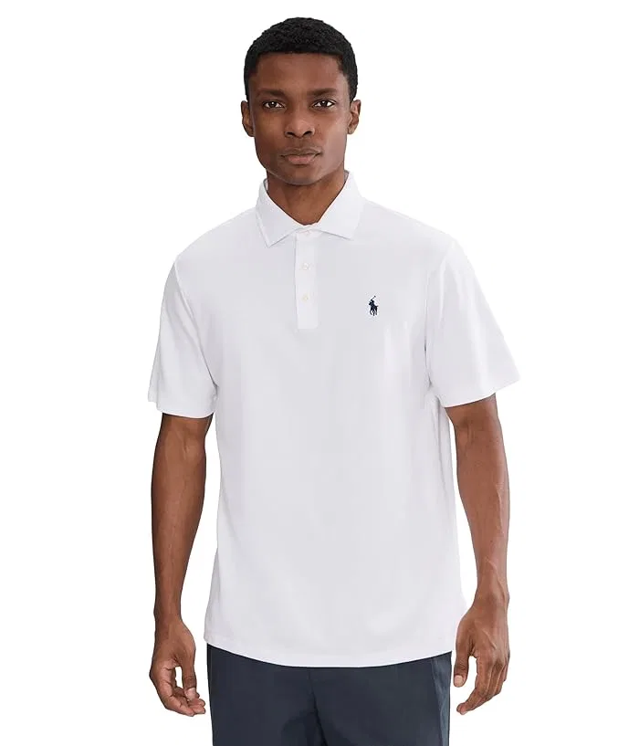 Поло Classic Fit Soft Cotton Polo Ralph Lauren, White