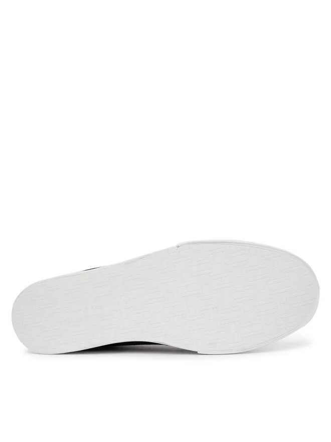 Tommy Hilfiger Кроссовки из ткани Vulc Core Rwb Long Lace CVS FM0FM05813 черные — фото 4