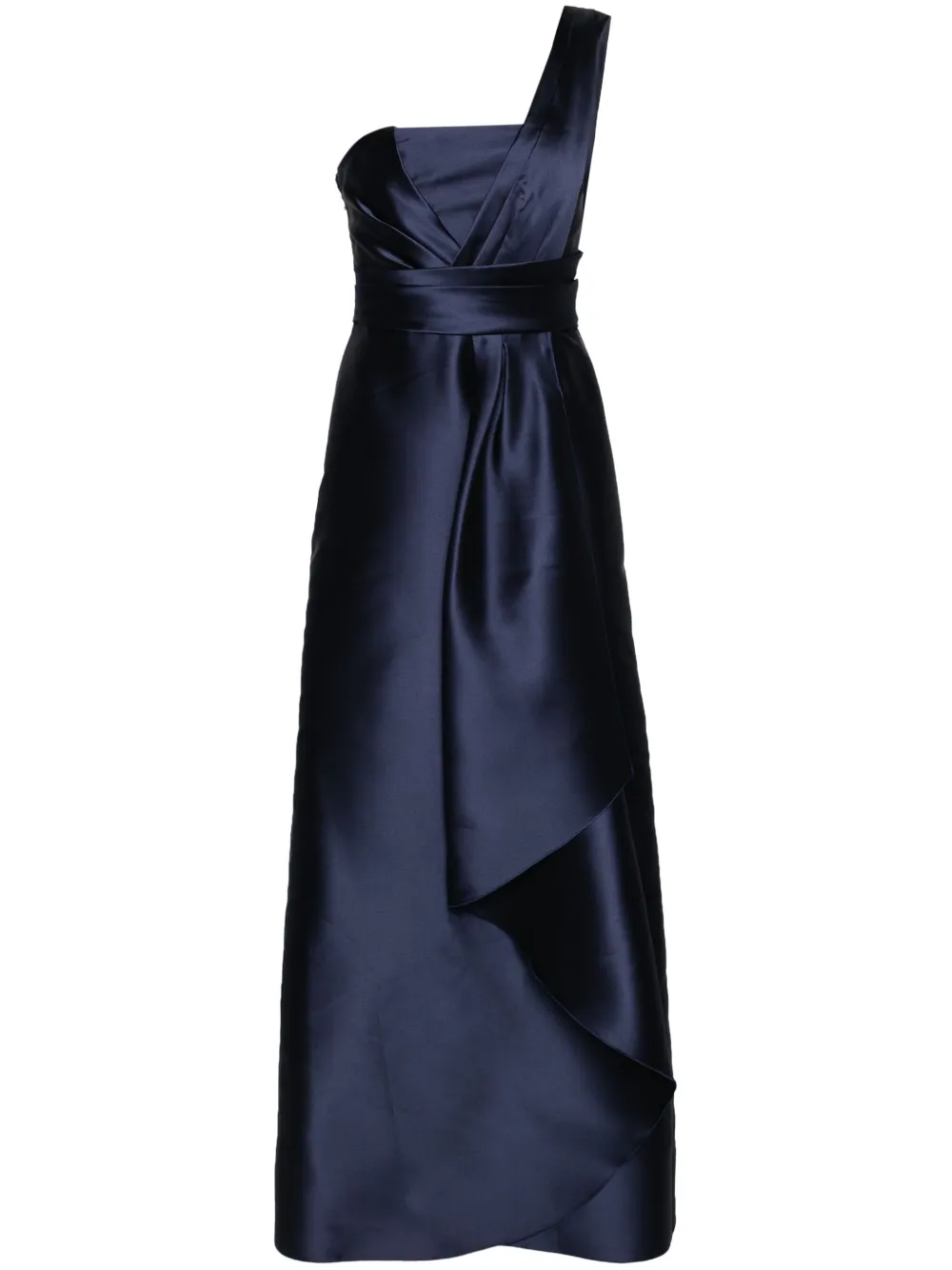 

Платье макси Mikado Alberta Ferretti, синий