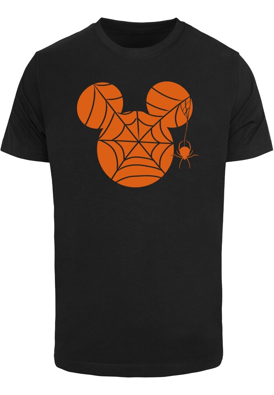 

Классическая футболка ABSOLUTE CULT Shirt Mickey Mouse - Halloween Cobweb, черный