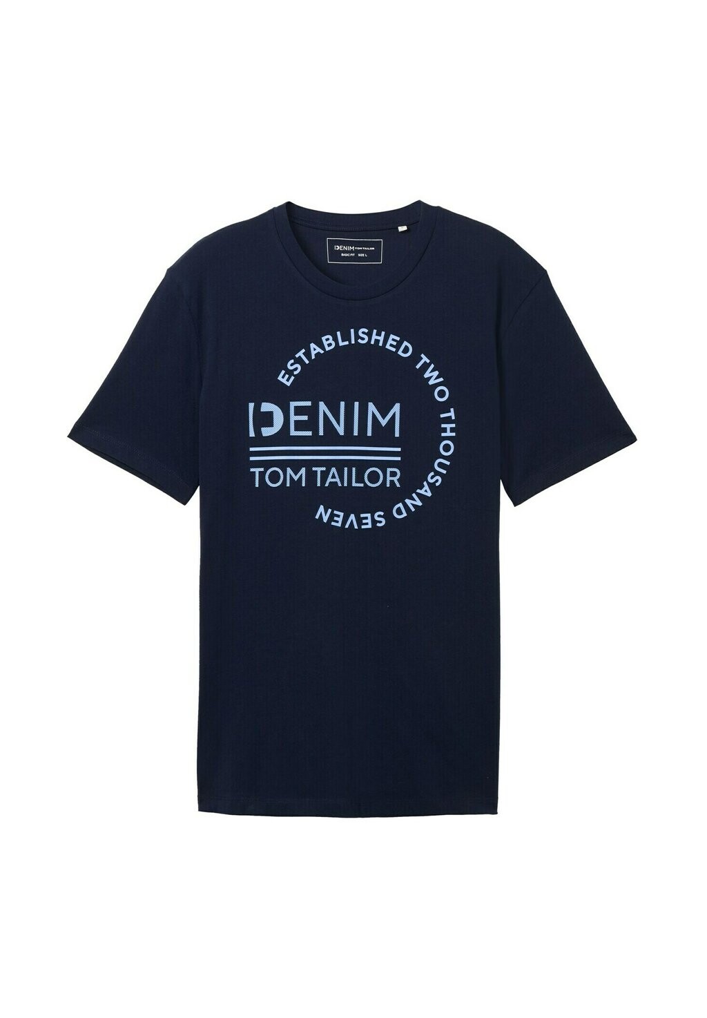 

Футболка с принтом TOM TAILOR DENIM, синий