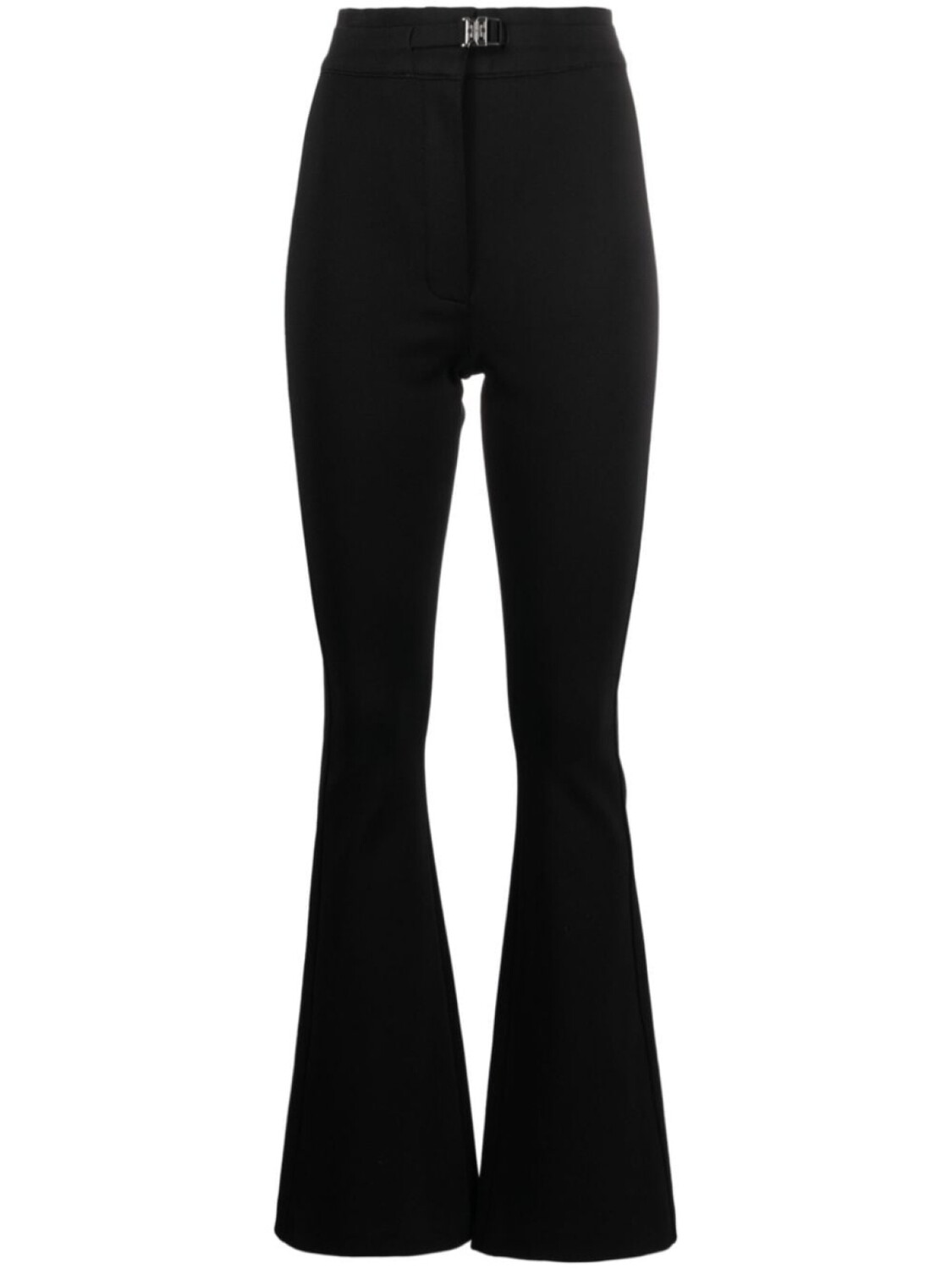 

Givenchy расклешенные брюки с завышенной талией, черный