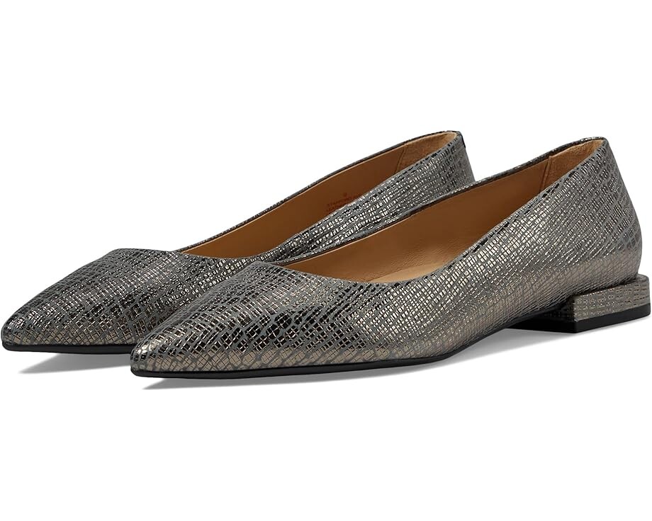 Туфли на плоской подошве Marc Joseph New York Stafford Ave, цвет Metallic Pewter Gator