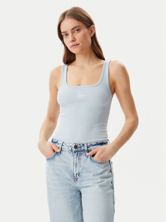 

Топний стандартный крой W5GP26 KA0H1 Guess Jeans, синий