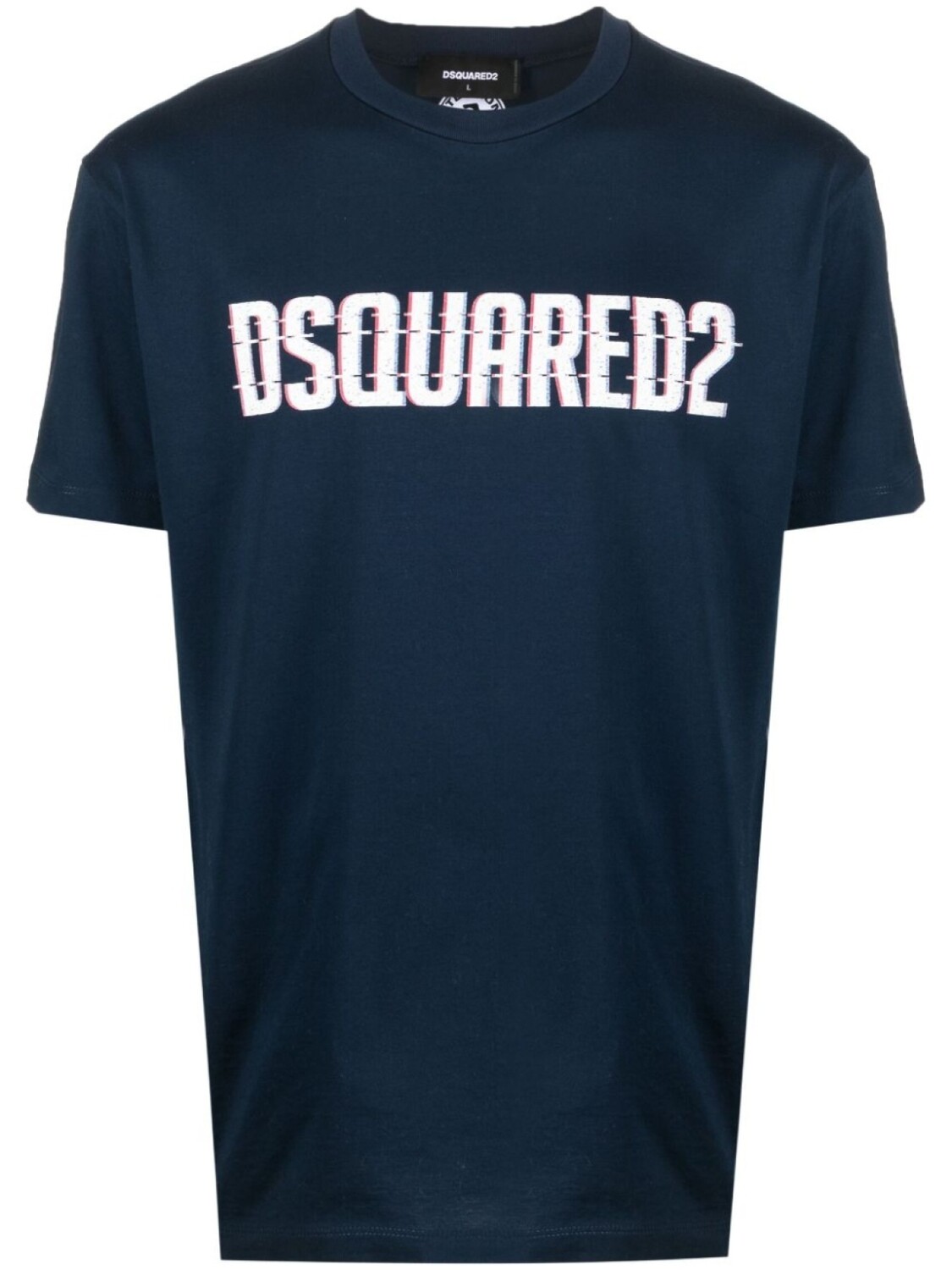 

Dsquared2 футболка с логотипом, синий