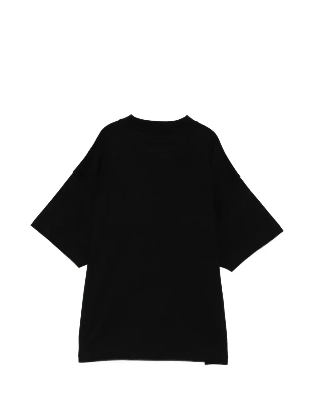 Фирменная классическая футболка с короткими рукавами Fear Of God Essentials Kids, черный — фото 2