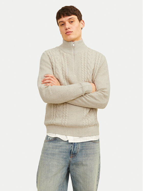 

Свитер обычного кроя Jack&Jones, экрю