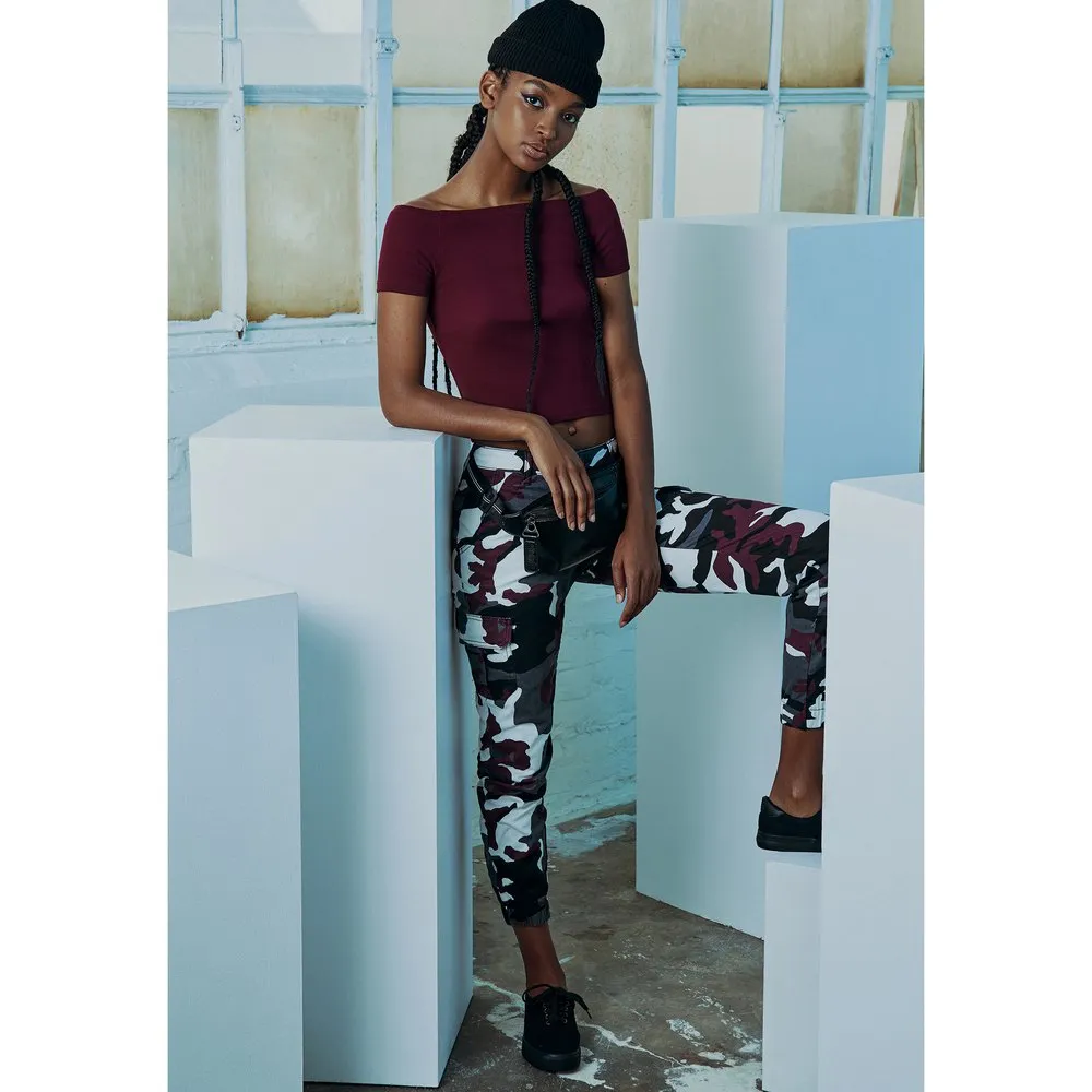 

Брюки карго Urban Classics Waist, красный