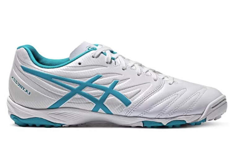 Футбольные бутсы серии Ultrezza Kids для детей Asics, белый/зеленый — фото 2