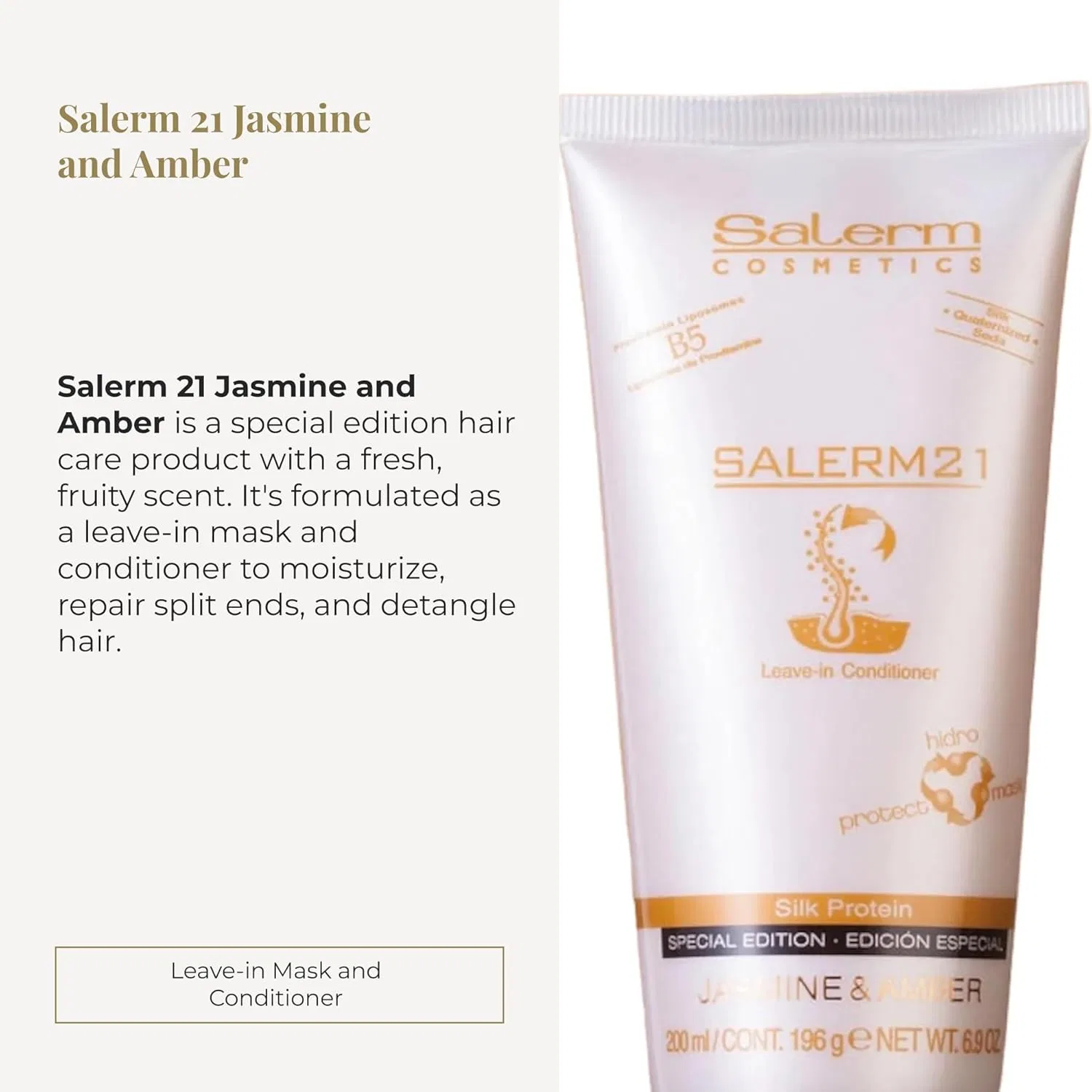 Средство для волос Salerm 21 Jasmine & Amber Special Edition Salerm — фото 2