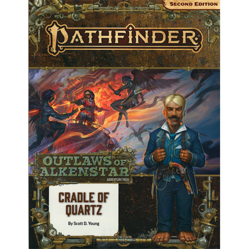 

Ролевая игра Paizo Publishing Pathfinder 2E RPG: Adventure Path - Cradle of Quartz (Outlaws of Alkenstar 2 of 3)