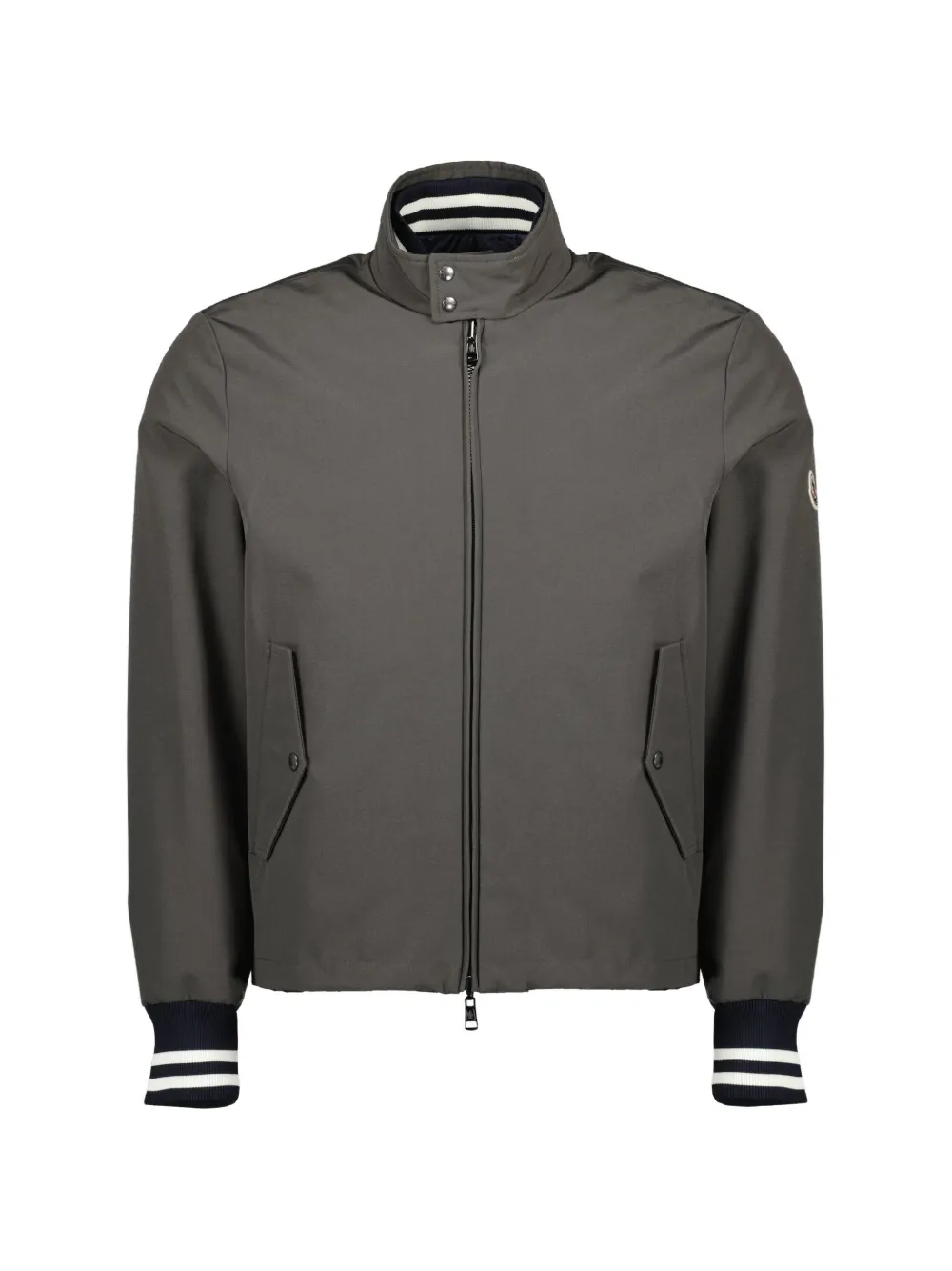Двусторонняя бомбер-куртка на молнии Moncler, синий — фото 3